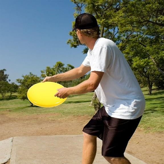 IBASETOY 6Pcs Disc Golf Small Markers Portable Plastic Discs for Skill Improvement