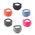 thumbnail image 1 of IBASETOY 6pcs Simple Design Headbands for Women's Hair Cloth Keeps Hair Out of Face Black, 1 of 7