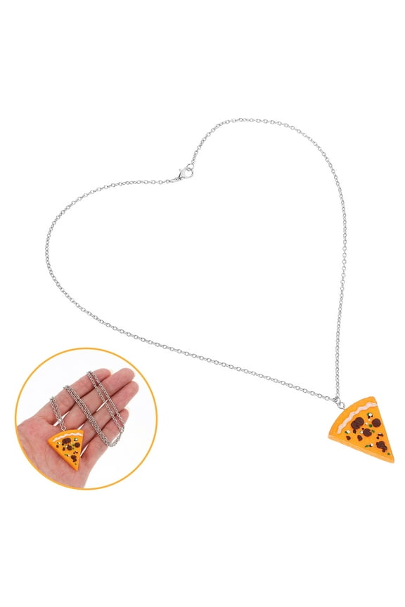 7Pack Pizza Necklace Pizza Birthday Party Favors Zinc Party Favor for Women