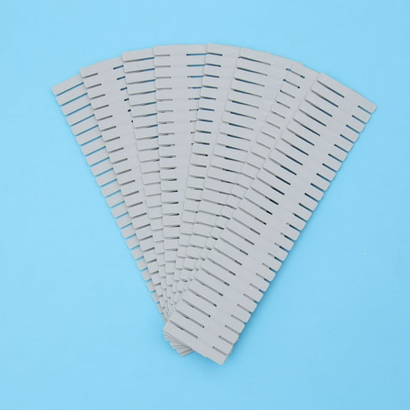 IBASETOY 8 PCS Drawer Storage Organiser for Office Organization in Grey