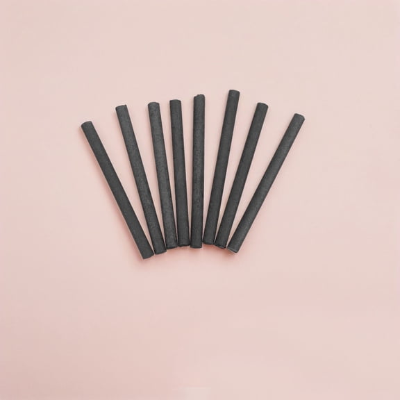 IBASETOY 8Pcs Graphite Electrode Bar Graphite Rods for Gold Melting Tasks