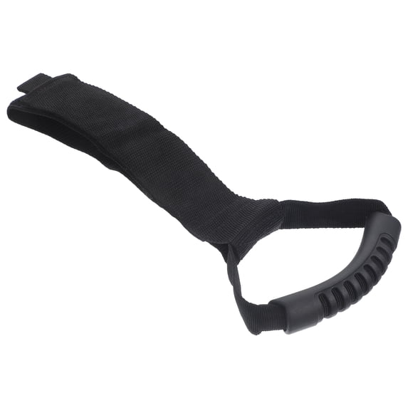 IBASETOY Watering Hose Carrier Strap in Black with Pocket Fit and Easy Install for Gardening Tools
