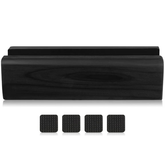 IBASETOY Anti Skid Mirror Base Wooden Holder for Full Length Mirror 1Set