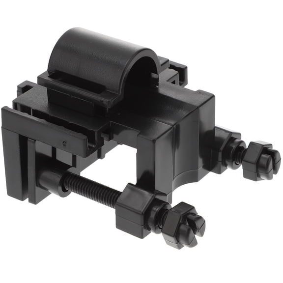 IBASETOY Water Clip for Fish Tank Durable Black Aquarium Fixed Clamp for Inlet and Outlet