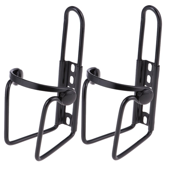 IBASETOY Back to School 2Set Water Bottle Holders Alloy Black Perfect For Friends Cycling