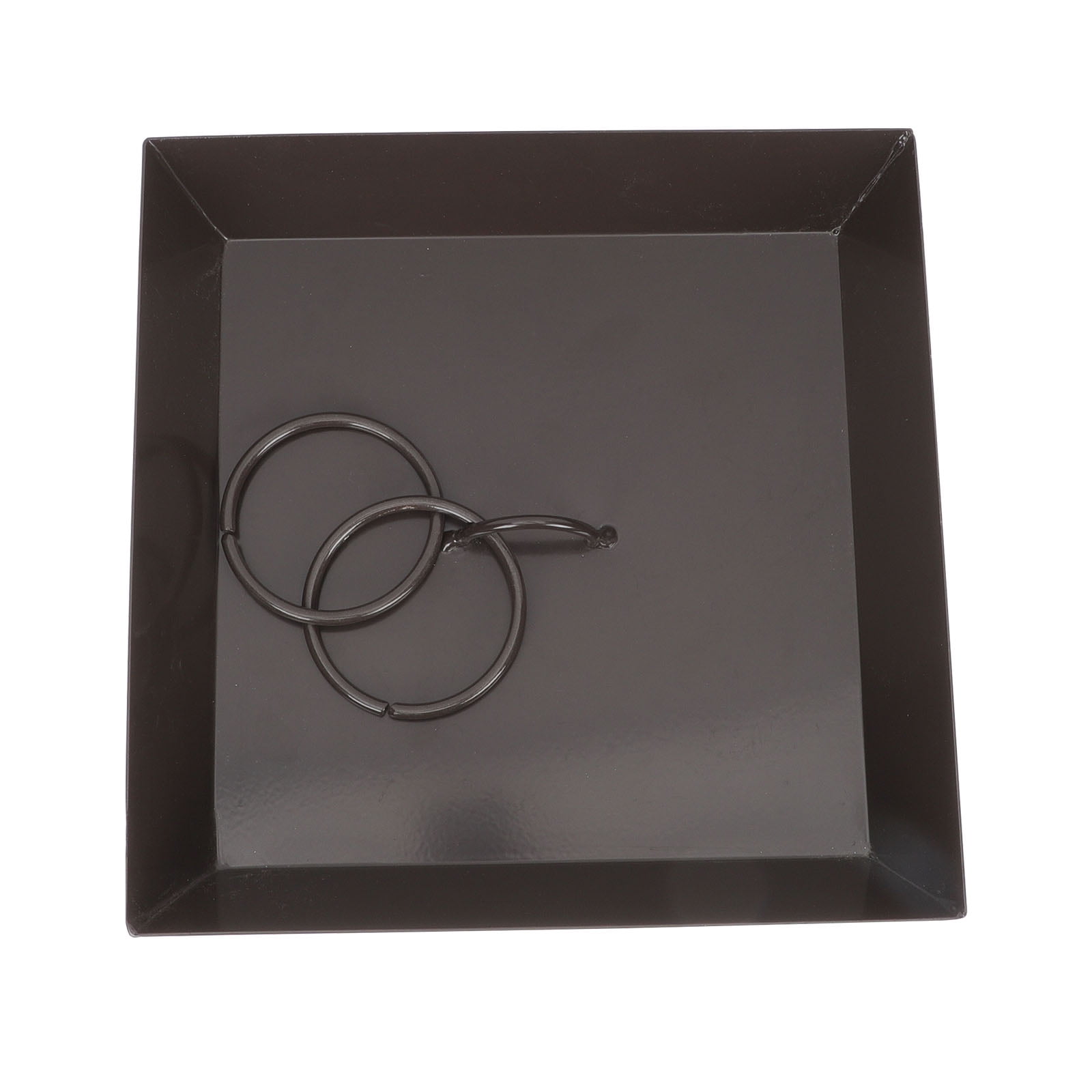 IBASETOY Stylish Black Rain Chain Basin for Roof with Easy Installation and Waterproof Durable Design