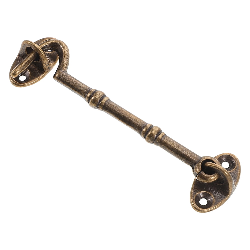 IBASETOY Barn Door Lock Latch Brass Rotating Locking Design For Doors ...
