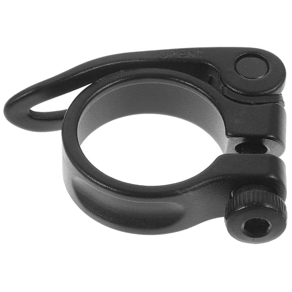 IBASETOY Aluminum Alloy Road Bike Seat Post Clamp Folding Bike Seatpost Collar with Screw Adjust