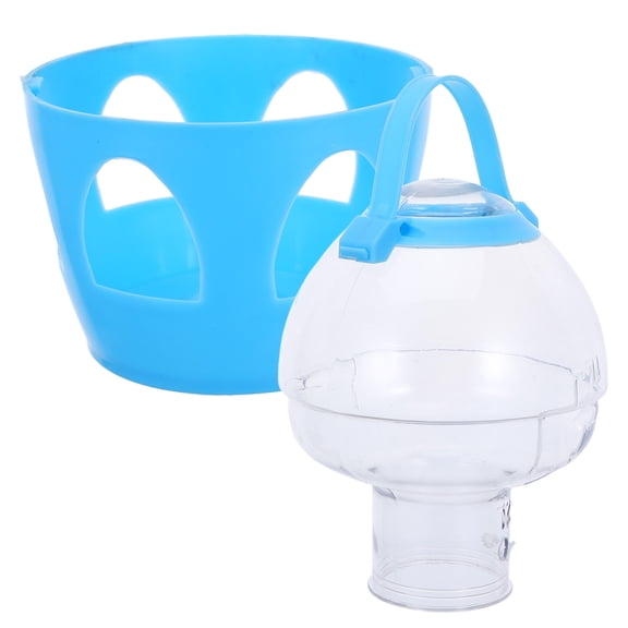 IBASETOY Bird Watering System Pigeon Water Feeding Dispenser Multi PVC 1 Set