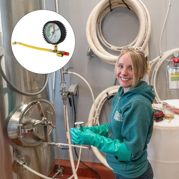 IBASETOY Air Conditioning Leak Test Kit Brass Nitrogen Testing Automotive Repair 1Pcs