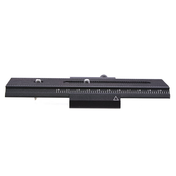 IBASETOY Black Dslr Macro Rail Rod Support for Stable Photography