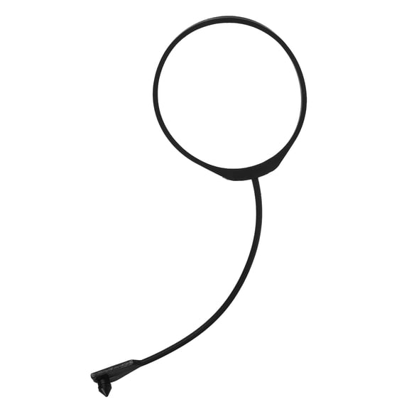 IBASETOY Tank Cap Rope Rubber Black Durable Fuel Cap Tether for Cars Easy Install