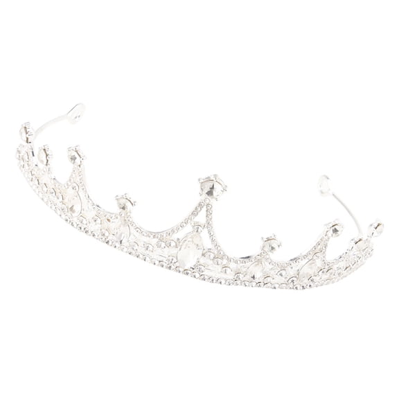 IBASETOY Carnival Headband Crown Headbands Hair Accessory White 1Set