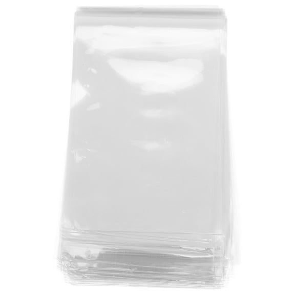 IBASETOY Clear PVC Heat Shrink Bags for Packaging Remote Controls Waterproof and Heatproof with Excellent Durability 100pcs