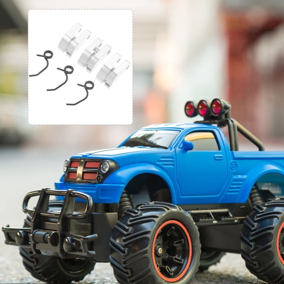 IBASETOY Clutch Shoe with Spring 6 Sets Metal Car Part for 1/8 Scale Model Maintenance Durable and Reliable