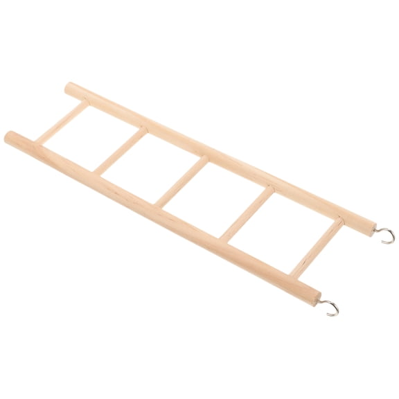 IBASETOY Cockatiel Ladder Wooden Bird Stand for Indoor Use 1Pack