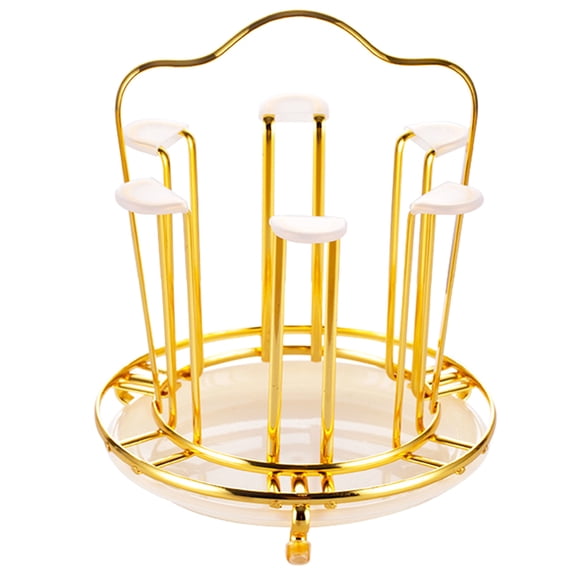 IBASETOY Back to School Coffee Mug Holder Mug Bracket Iron Storage Living Room 1Set