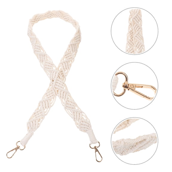 IBASETOY Beige Cotton Camera Sling for Musicians with High Toughness and Comfort