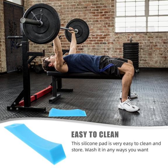 IBASETOY Deadlift Blocks Barbell Lifters Silicone Anti-slip for Gym 1Set