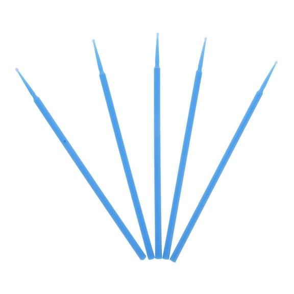 IBASETOY Disposable Sticks for Medical Use Blue Plastic Applicator Sticks 2 Packs