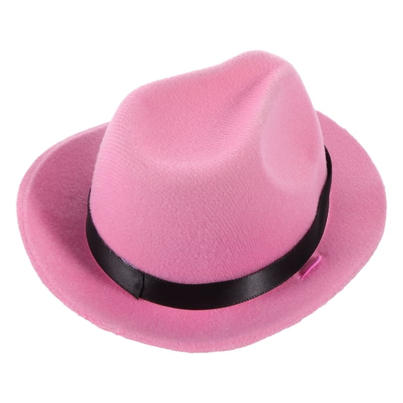 IBASETOY Pink Puppy Hat Made of High Grade Cotton Adjustable Strap Wear Resistant Decorative Pet Accessory