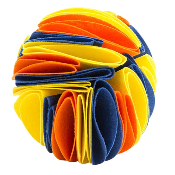 IBASETOY Dog Activity Gadget Dog Sniffing Training Toy Orange 1Set