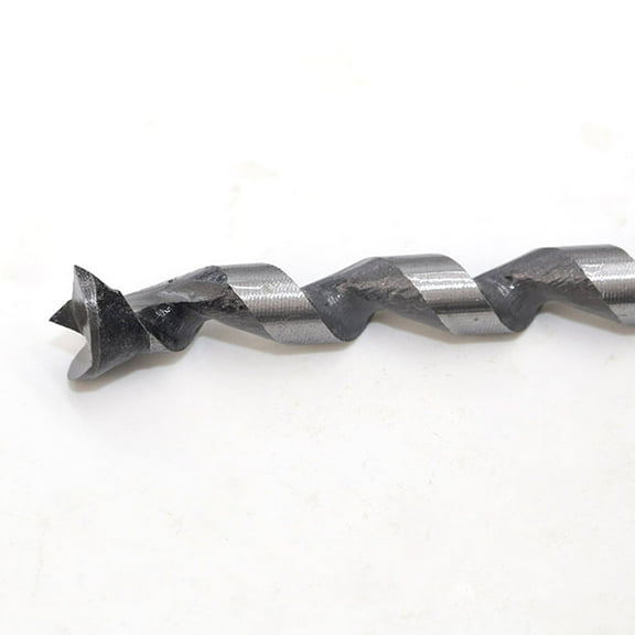 IBASETOY Durable Plated Silver Hinge Drill Bit Set for Woodwork with Easy One Hand Bit Change and Accurate Centering