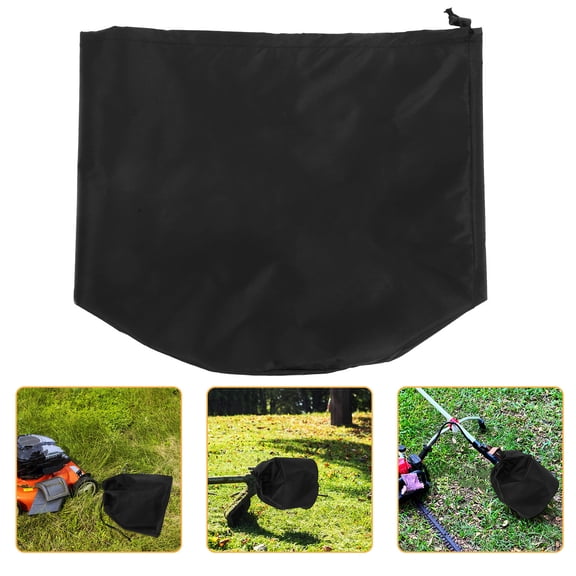 IBASETOY Quick Install Black Lawn Mower Engine Cover Moisture Resistant Protective Cap