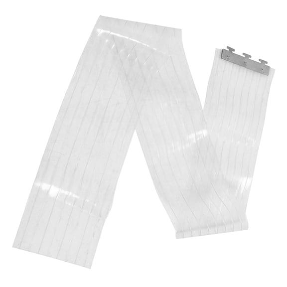 IBASETOY Dustproof PVC Door Strip Curtain for Commercial Supermarkets 1Pcs