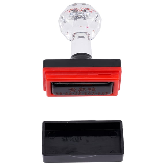 IBASETOY Egg Carton stamp for DIY Use with Automatic Oil Discharge Multi Color Plastic Sturdy and