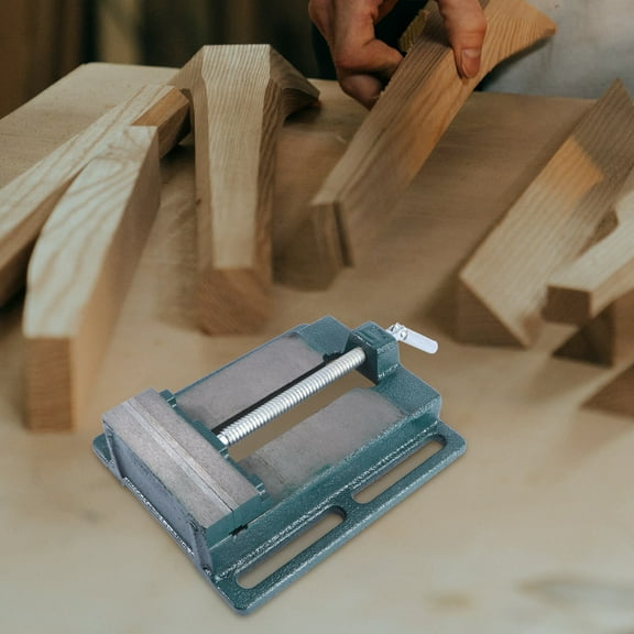 IBASETOY Engraving Material Fixing Bench Clamp Cast Iron Green for Woodworking 1Set