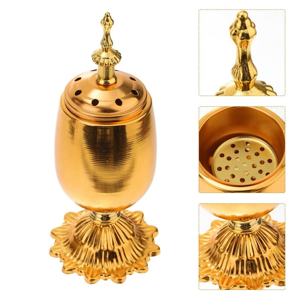 IBASETOY Essential Oil Diffuser Holder Iron Golden 1Set