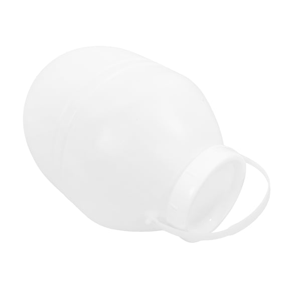 IBASETOY White Food Storage Container with Airtight Lid for Pantry Kitchen Use Hdpe