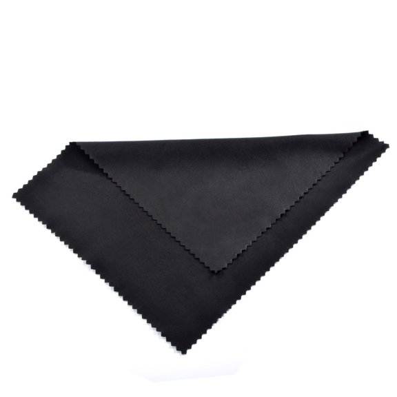 IBASETOY Black Microfiber Cleaning Cloth Reusable Streak Free for Lenses Cameras and Appliances
