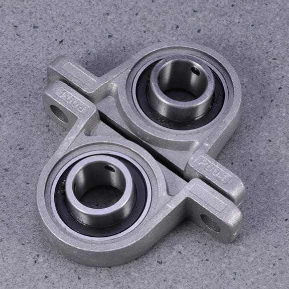 IBASETOY Flange Bearing Vertical Bearing Silver Compact Design 1Pack