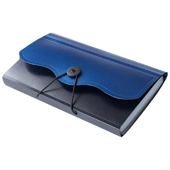 IBASETOY Collapsible File Folder Organizer Blue PP 1Set