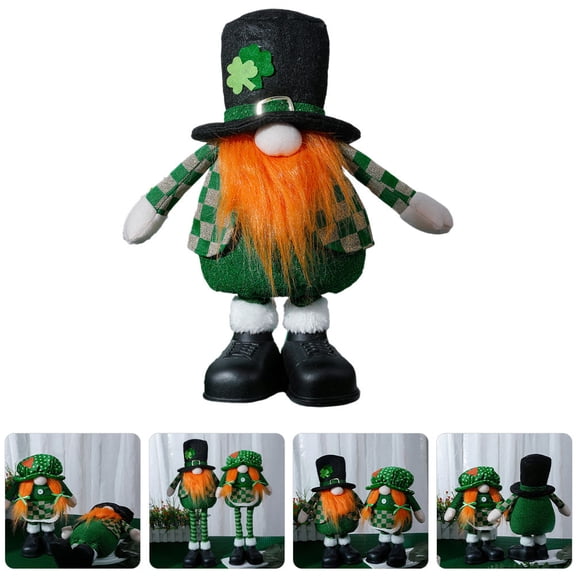 IBASETOY Funny Garden Decor Gnome Plush Doll Decoration 1Pcs