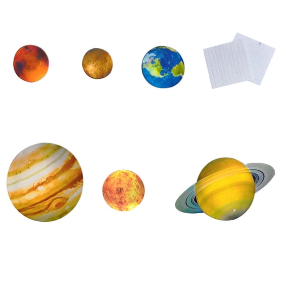 IBASETOY Glow in the Dark Wall Decoration Stickers Acrylic Assorted Color 1 Box for Kids Room