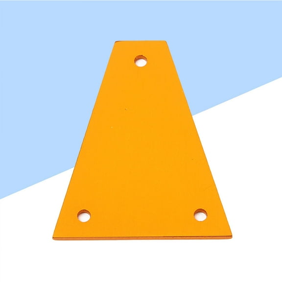 IBASETOY Golden Metal Truss Rod Cover for Electric Guitar 1Set