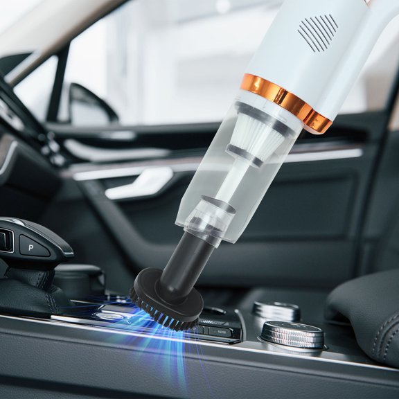 IBASETOY Handheld Cleaning Vacuum Cleaner Suction ABS White Compact 1Pcs