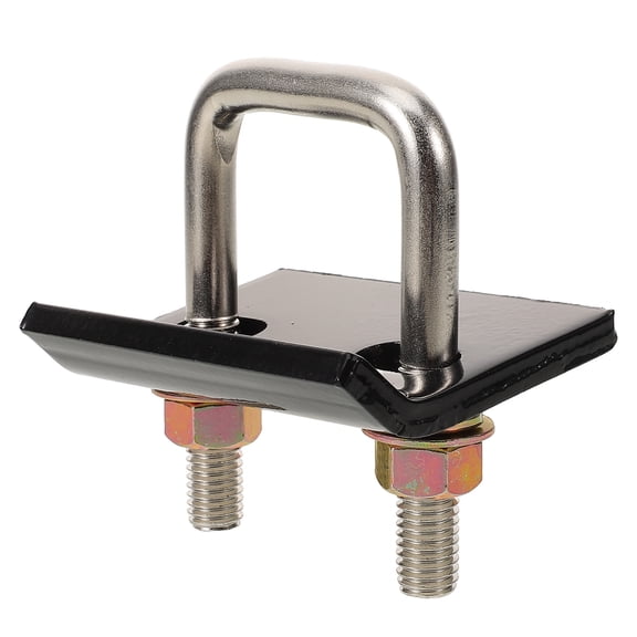 IBASETOY Heavy Duty Hitch Stabilizer Clamp Black Steel Trailer Hitch Anti Rattle Tow Accessory