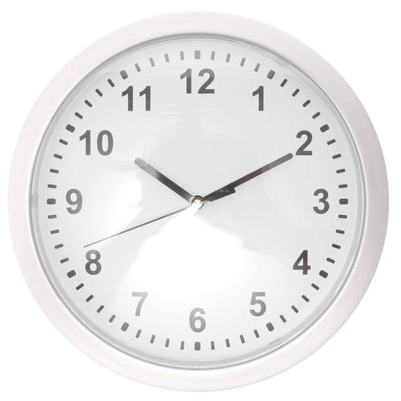 IBASETOY Compact White Hidden Safe Clock Key Holder for Secure and Decorative Storage
