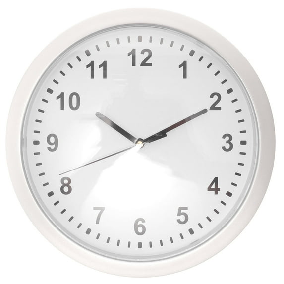 IBASETOY Hidden Clock Safe Hidden Storage Box White Plastic Key Storage 1Pcs