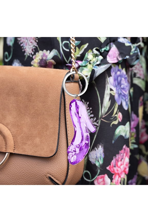 High Heel Shoe Shape Acrylic Charm For Diy Crafting Transparent Pendant For Jewelry Making And Material