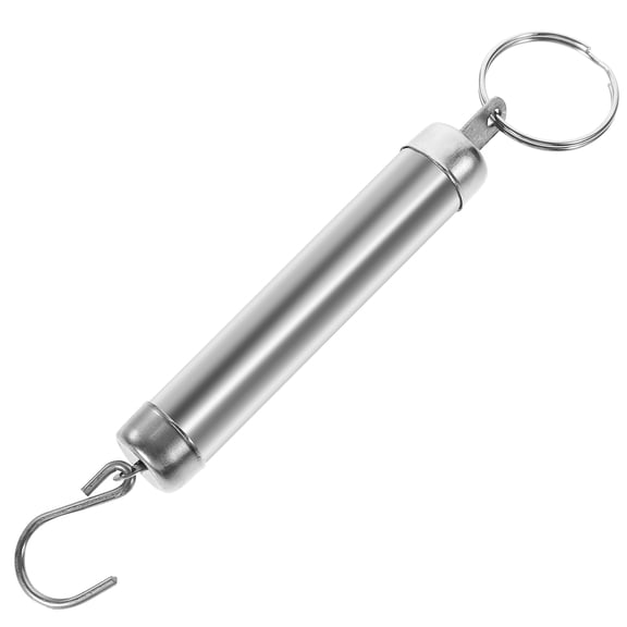 IBASETOY Hook Scale for Cooking Silver Stainless Steel Measurement Tasks Outdoor Use 1Pack