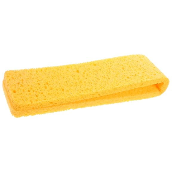IBASETOY Yellow Sponge Absorbent p Non Slip Pad for Bathroom Sink Kitchen Countertops and Drink Areas
