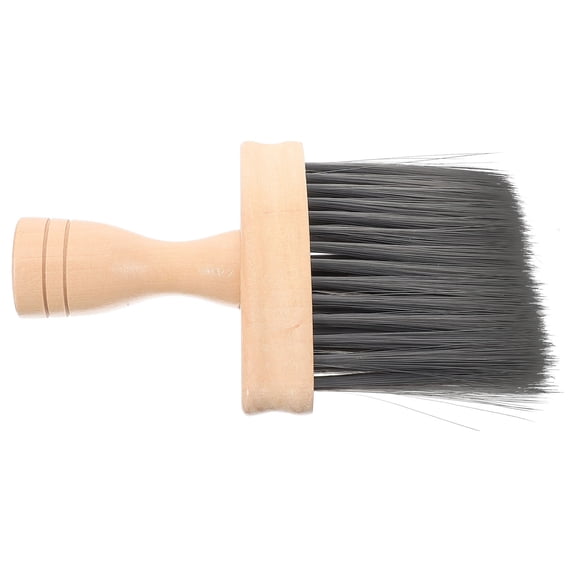 IBASETOY Soft Bristle Car Cleaning Brush with Wooden Handle for Air Vent and Interior Detailing
