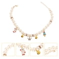 thumbnail image 1 of IBASETOY Kitten Bell Collar Adjustable for Daily Wear Plastic Golden 1Pack, 1 of 8