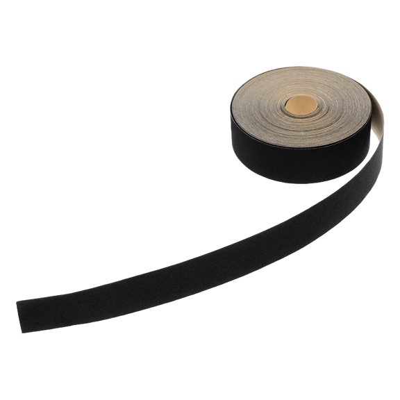 IBASETOY Lampshade Border Tape Self Adhesive Fabric Tape Black For Simple Lampshade Decor 1 Roll