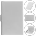 thumbnail image 1 of IBASETOY Sturdy Aluminium Business Card Holder Box with Fashionable Design for Office Use, 1 of 8